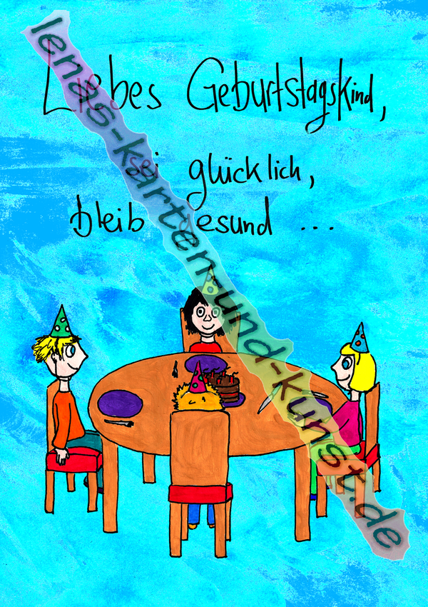 M0022_Geburtstagskarte_Kindergeburtstag (mit bedruckter Innenseite)